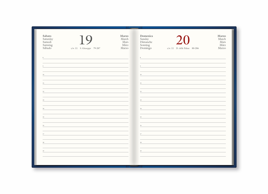 TMA Agenda Giornaliera Media - Topo Majokko - Interno TMA Agenda Giornaliera Media - Topo Majokko - Interno
