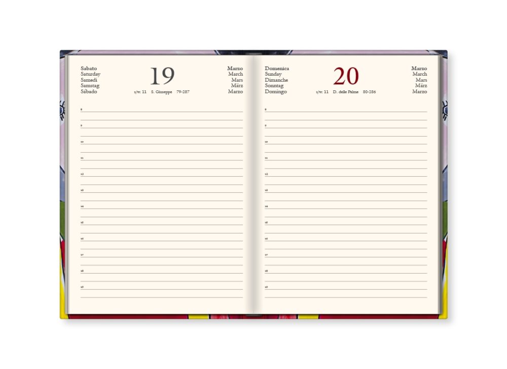 TMA Agenda Annuale Giornaliera Media “Baby”