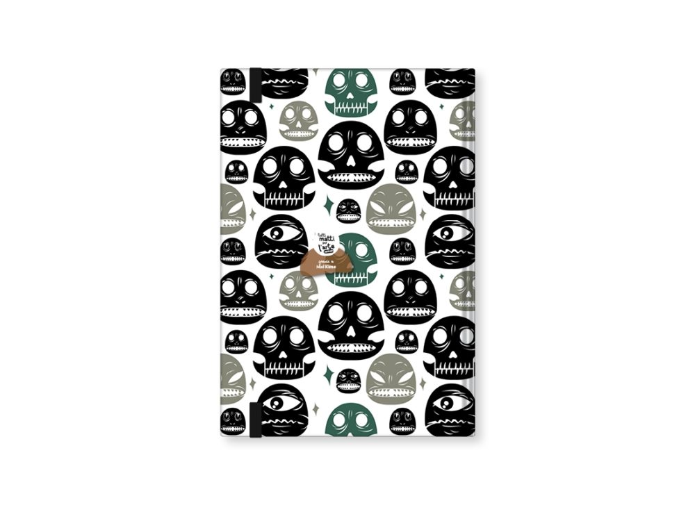 TMA Agenda Annuale Giornaliera Media “Pattern Calavera”