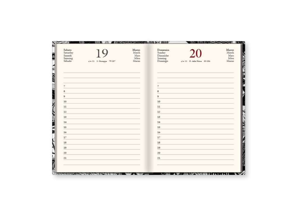 TMA Agenda Annuale Giornaliera Piccola “Rebus”