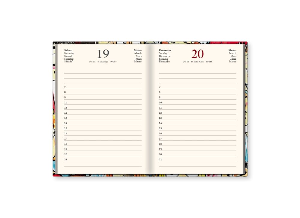 TMA Agenda Annuale Giornaliera Piccola “Siamo Tutti Imperfetti”